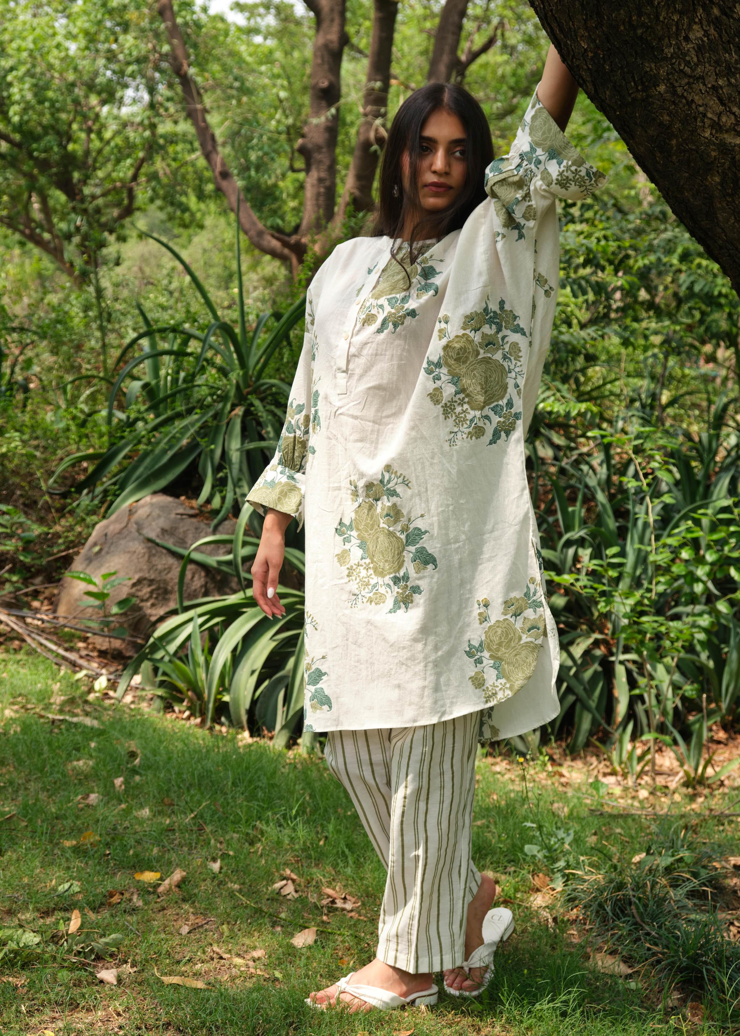 Juanita -Ivory Anti Fit Co Ord