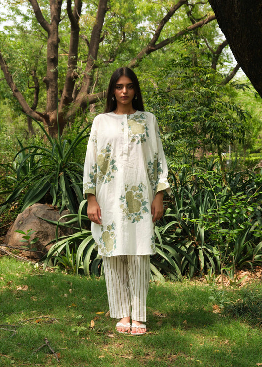 Juanita -Ivory Anti Fit Co Ord