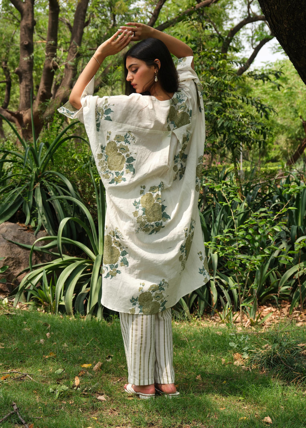 Juanita -Ivory Anti Fit Co Ord
