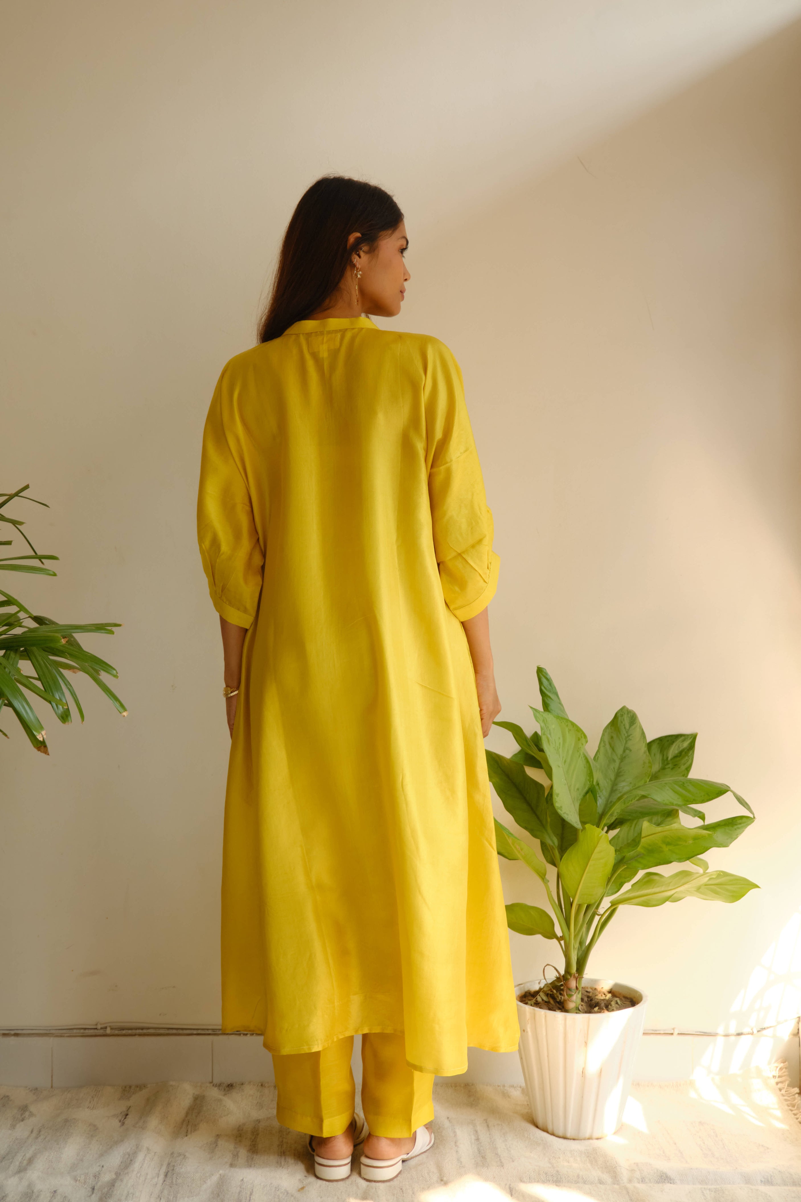 OCHRE PINTUCK CO ORD