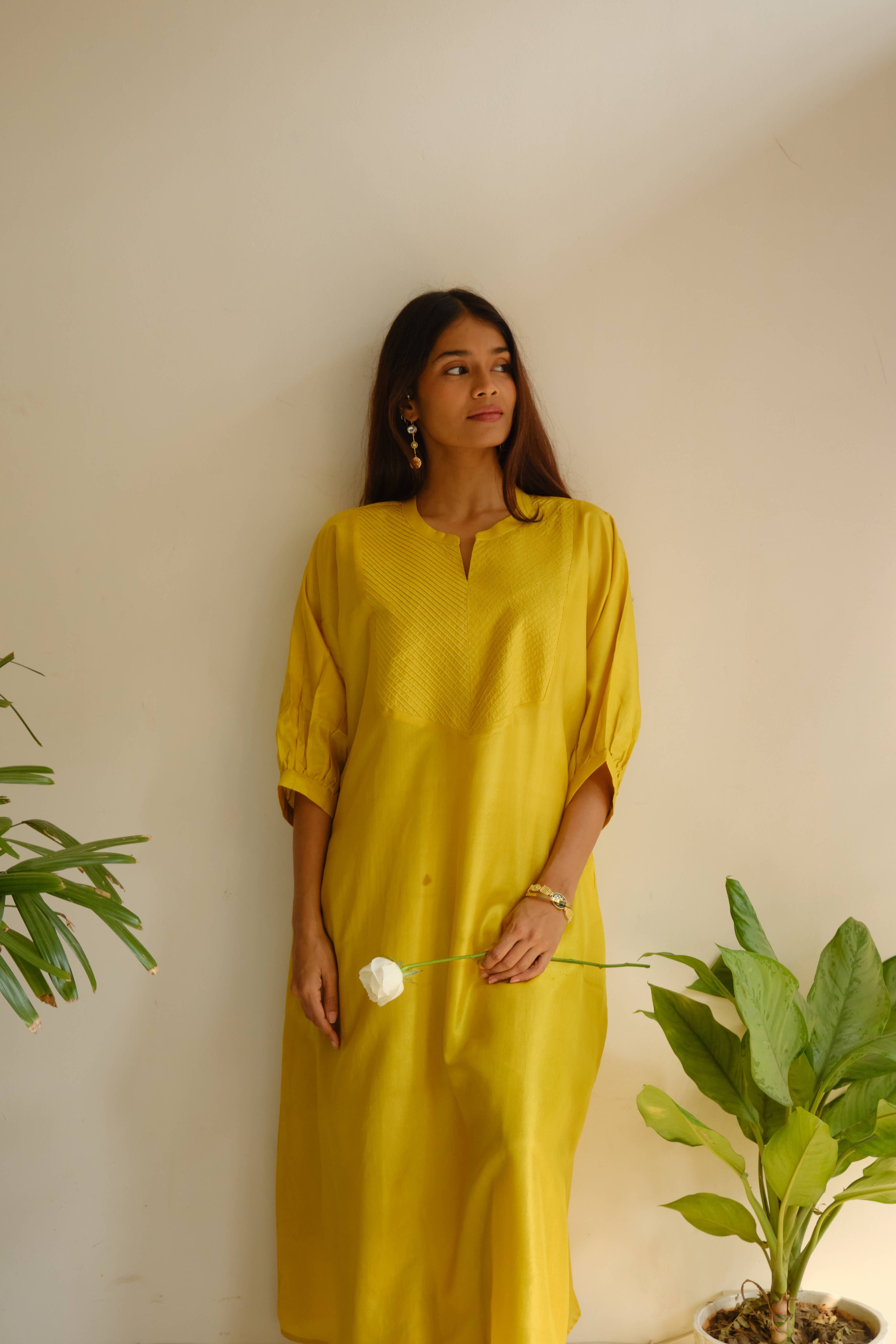 OCHRE PINTUCK CO ORD