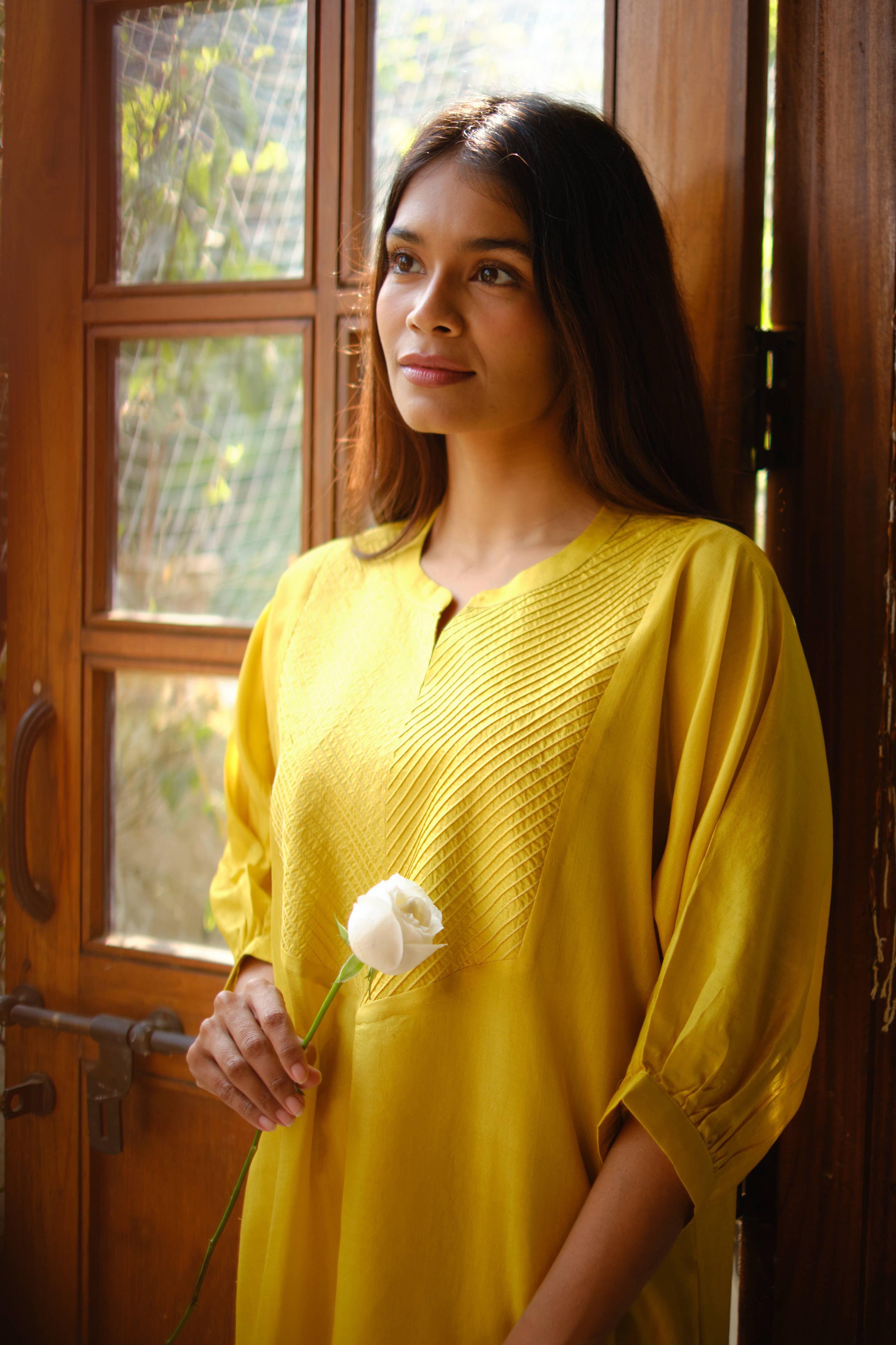 OCHRE PINTUCK CO ORD