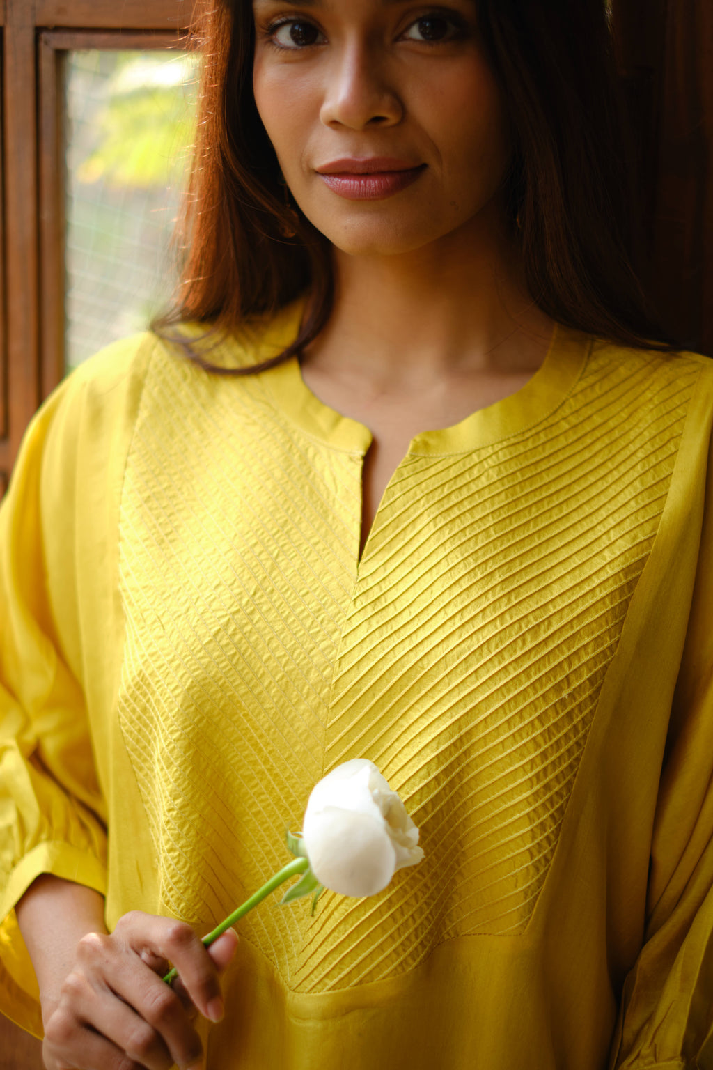 OCHRE PINTUCK CO ORD