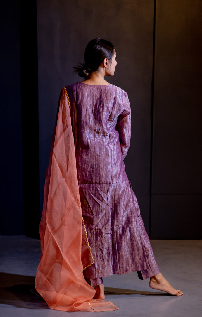 Juanita- Handwoven Banarsi Zari set