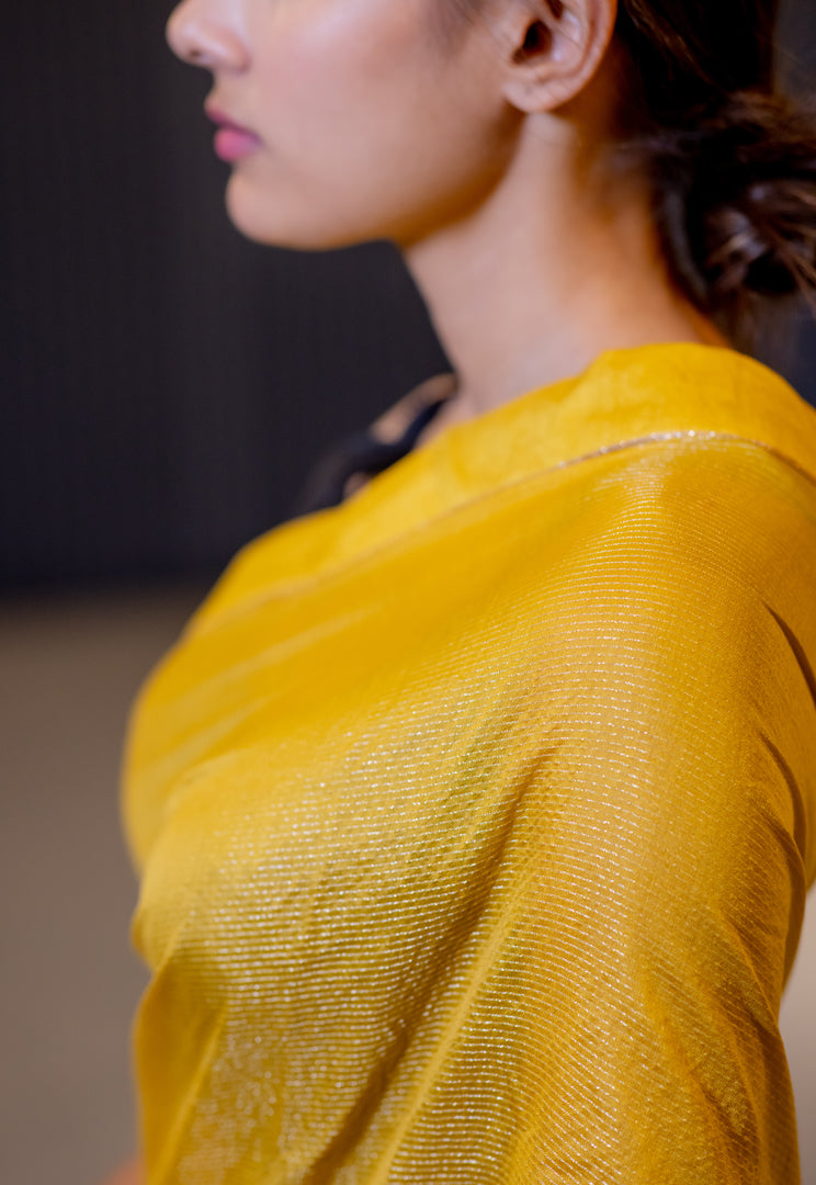 Juanita- Ochre Saree