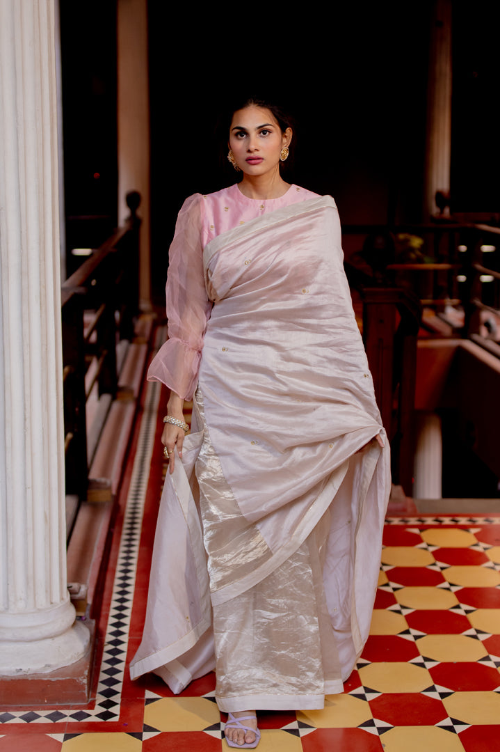 Juanita- Chanderi Silk Saree