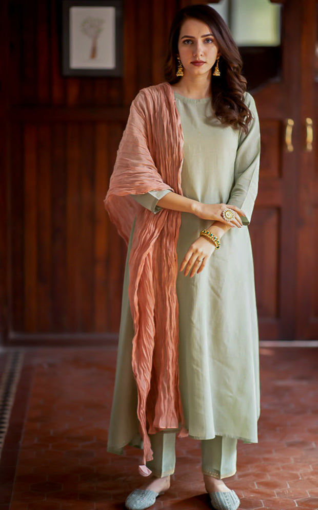 Juanita- Cut Styled Kurta with Pockets