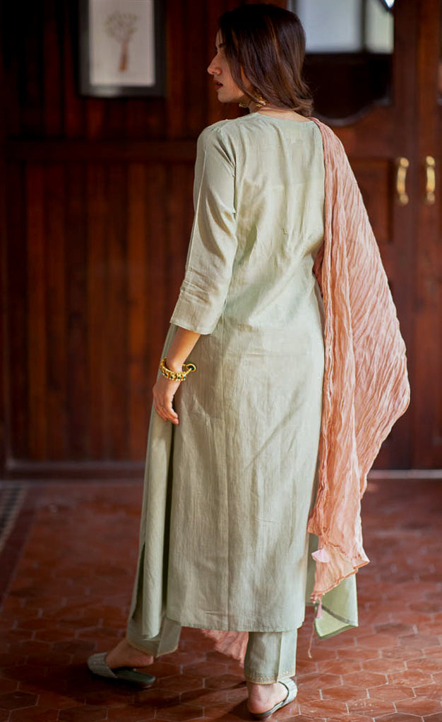 Juanita- Cut Styled Kurta with Pockets