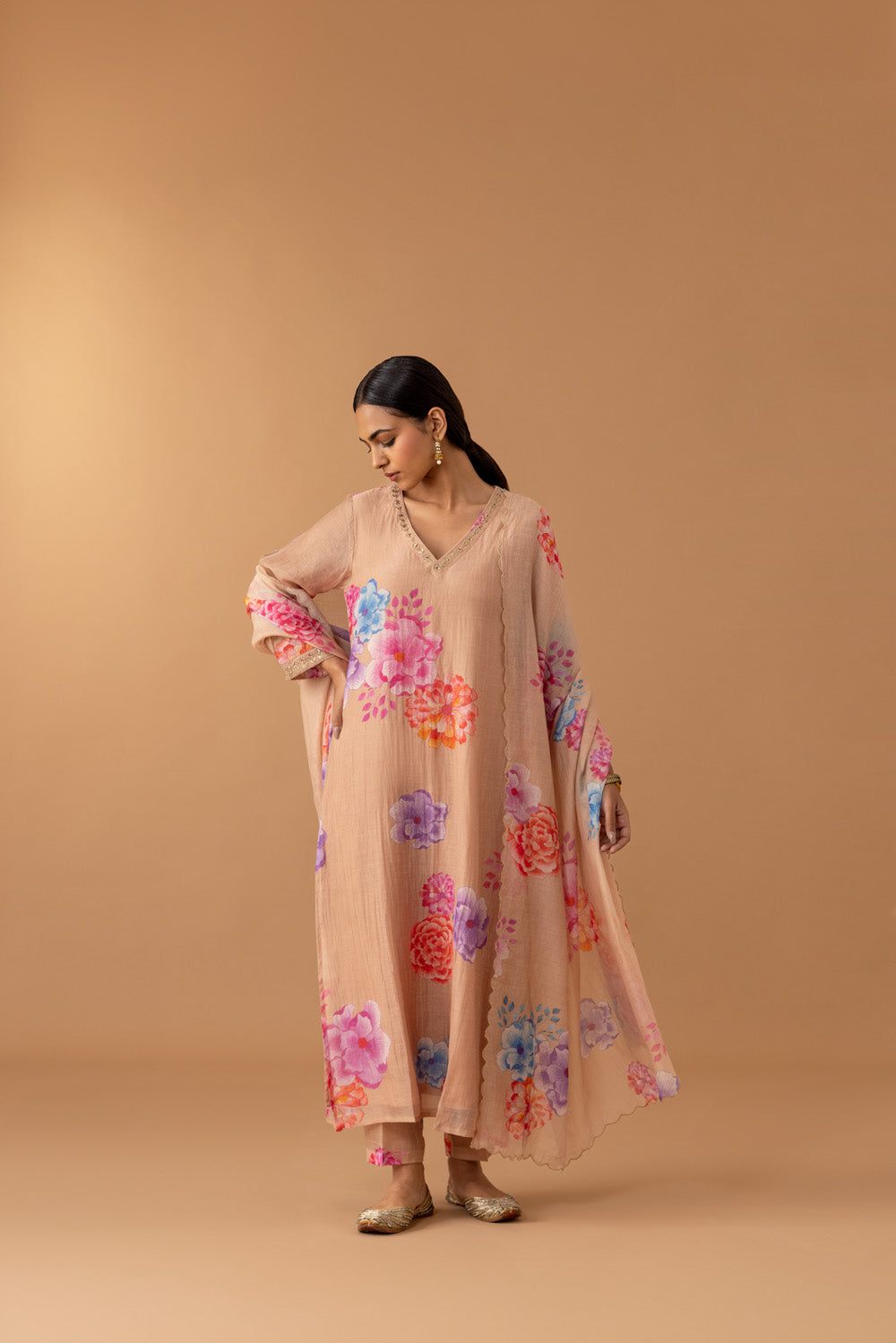 Juanita-Ecru Florette Set