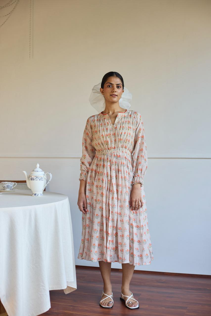 Juanita- TAUPE DRESS