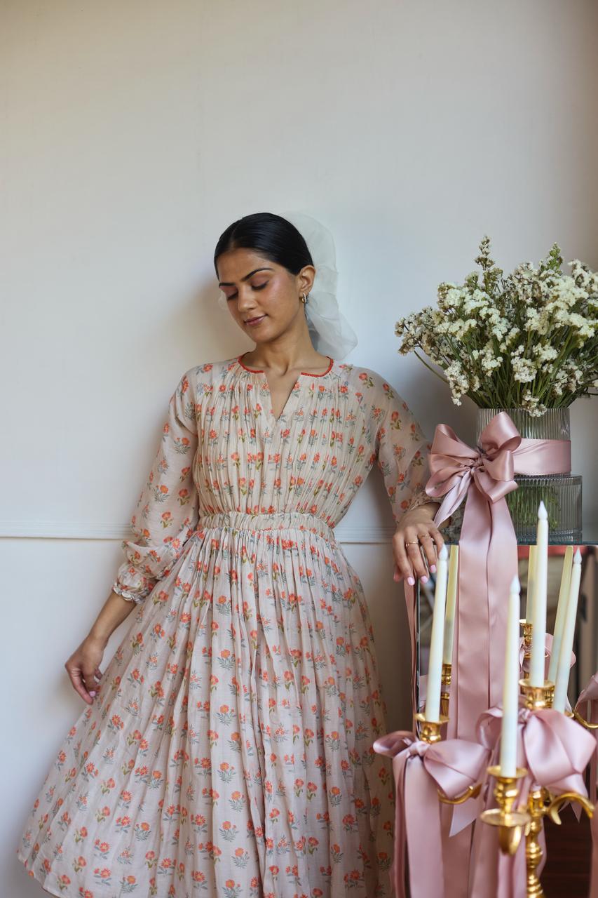 Juanita- TAUPE DRESS