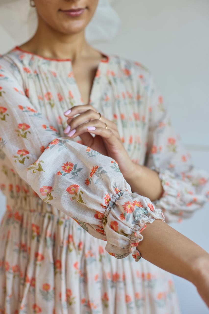 Juanita- TAUPE DRESS