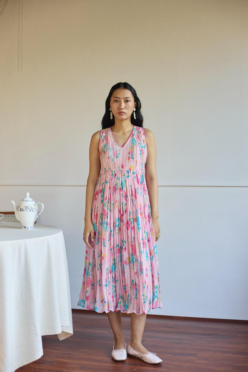 Juanita- NORA PINK DRESS