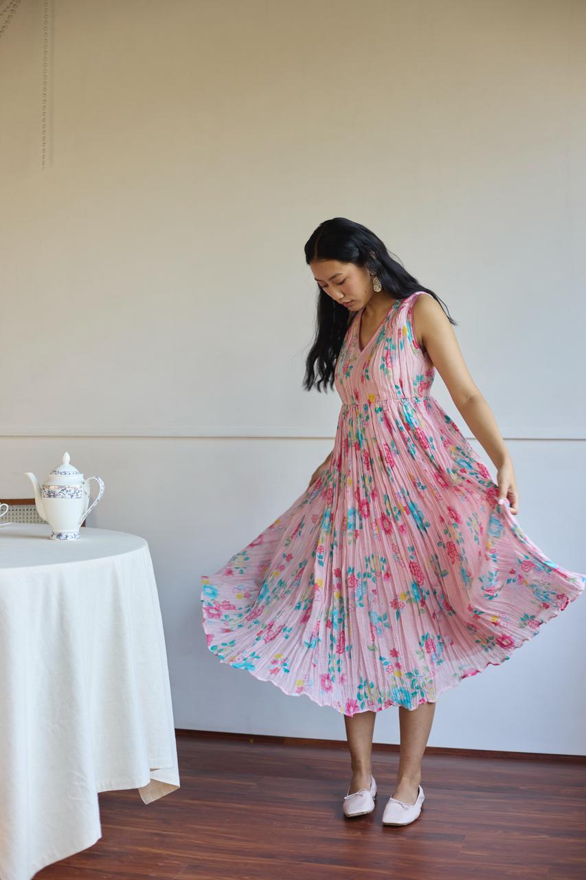 Juanita- NORA PINK DRESS