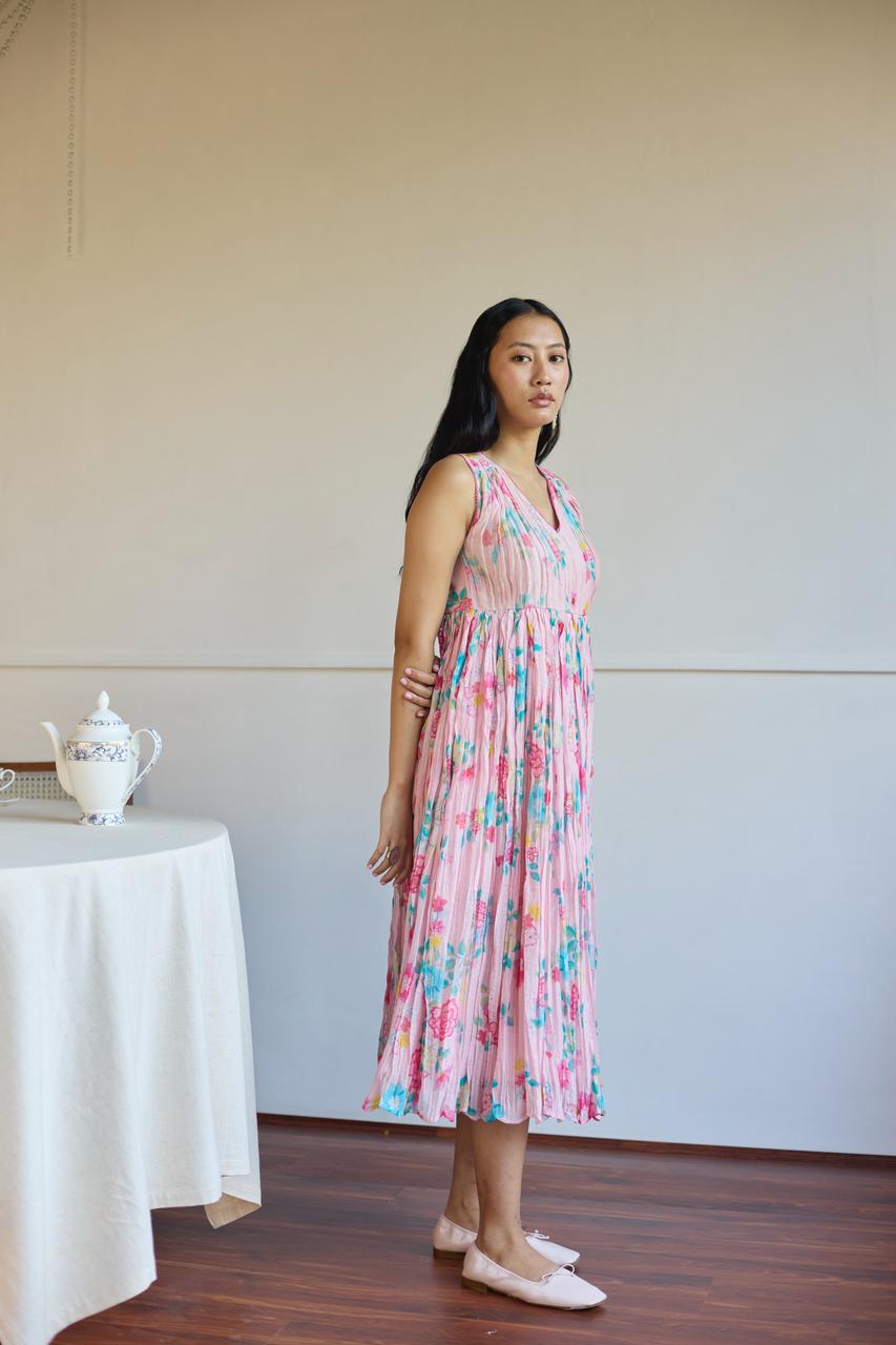 Juanita- NORA PINK DRESS