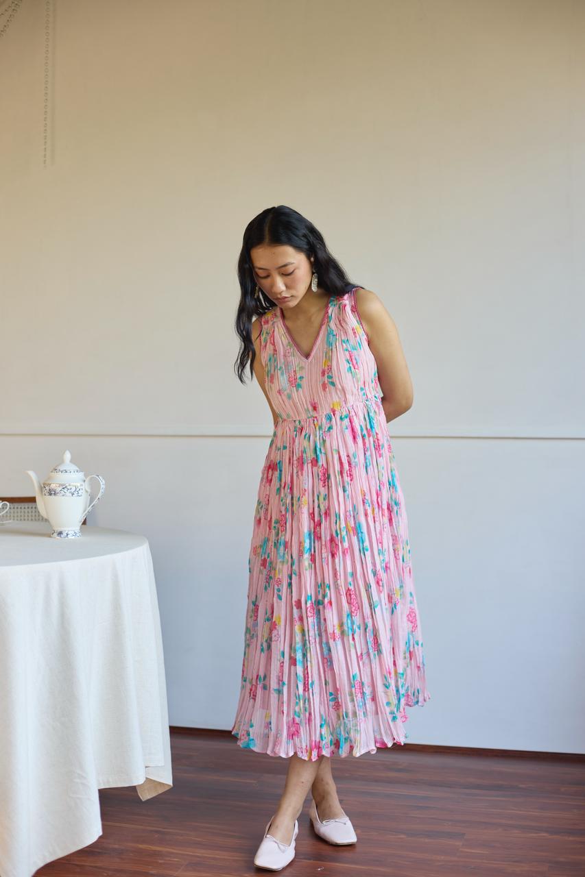 Juanita- NORA PINK DRESS