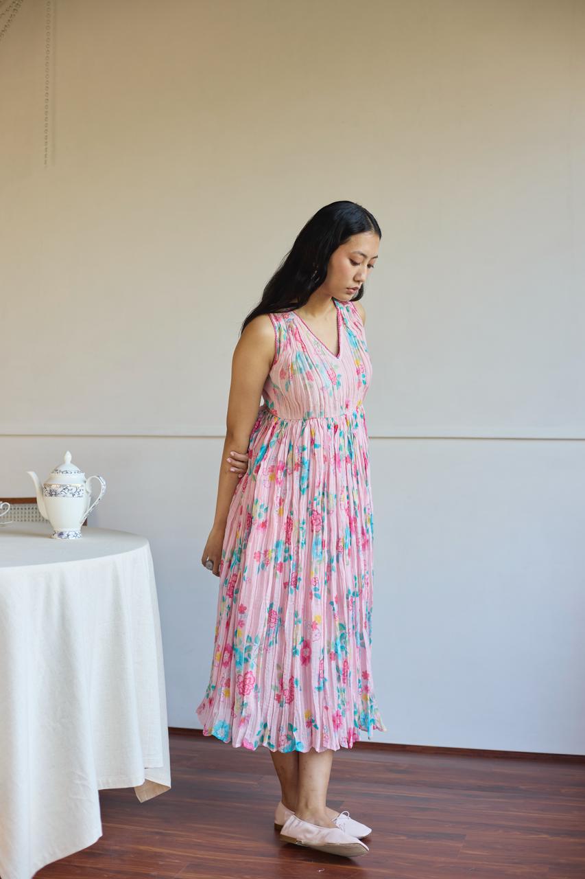 Juanita- NORA PINK DRESS