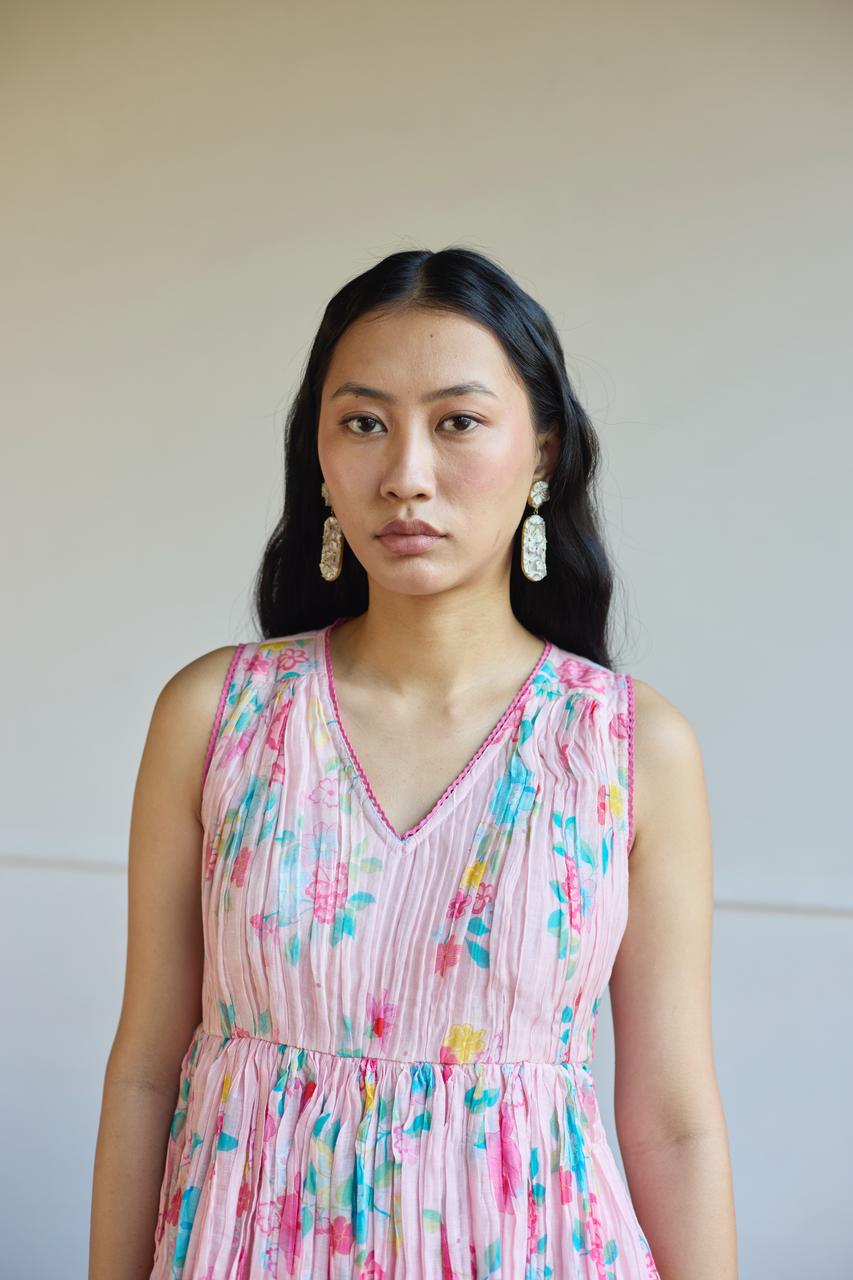 Juanita- NORA PINK DRESS