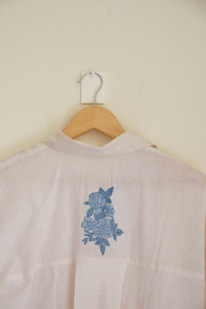 Juanita- Pearl Pintuck Shirt
