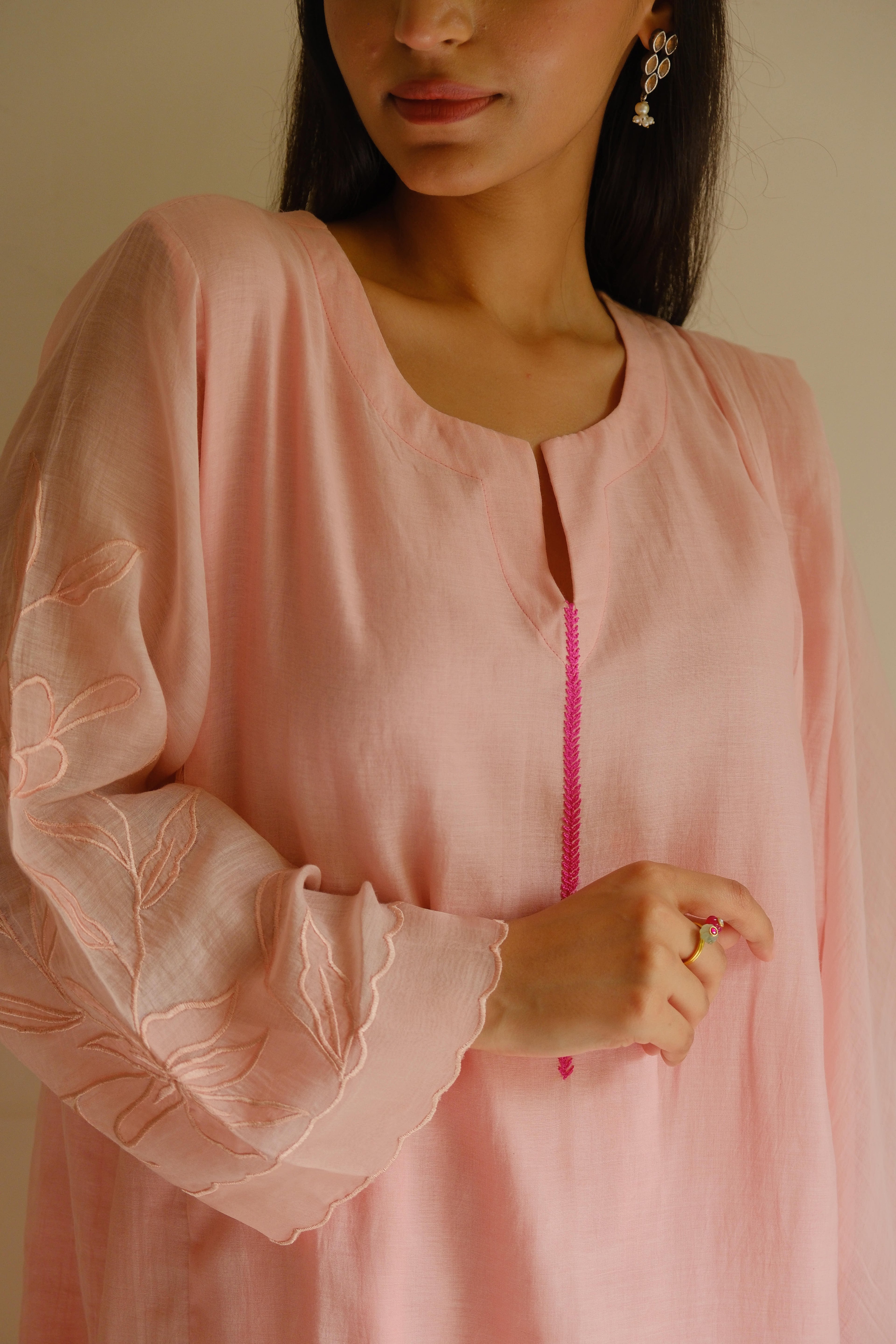 BLUSH APPLIQUE SET
