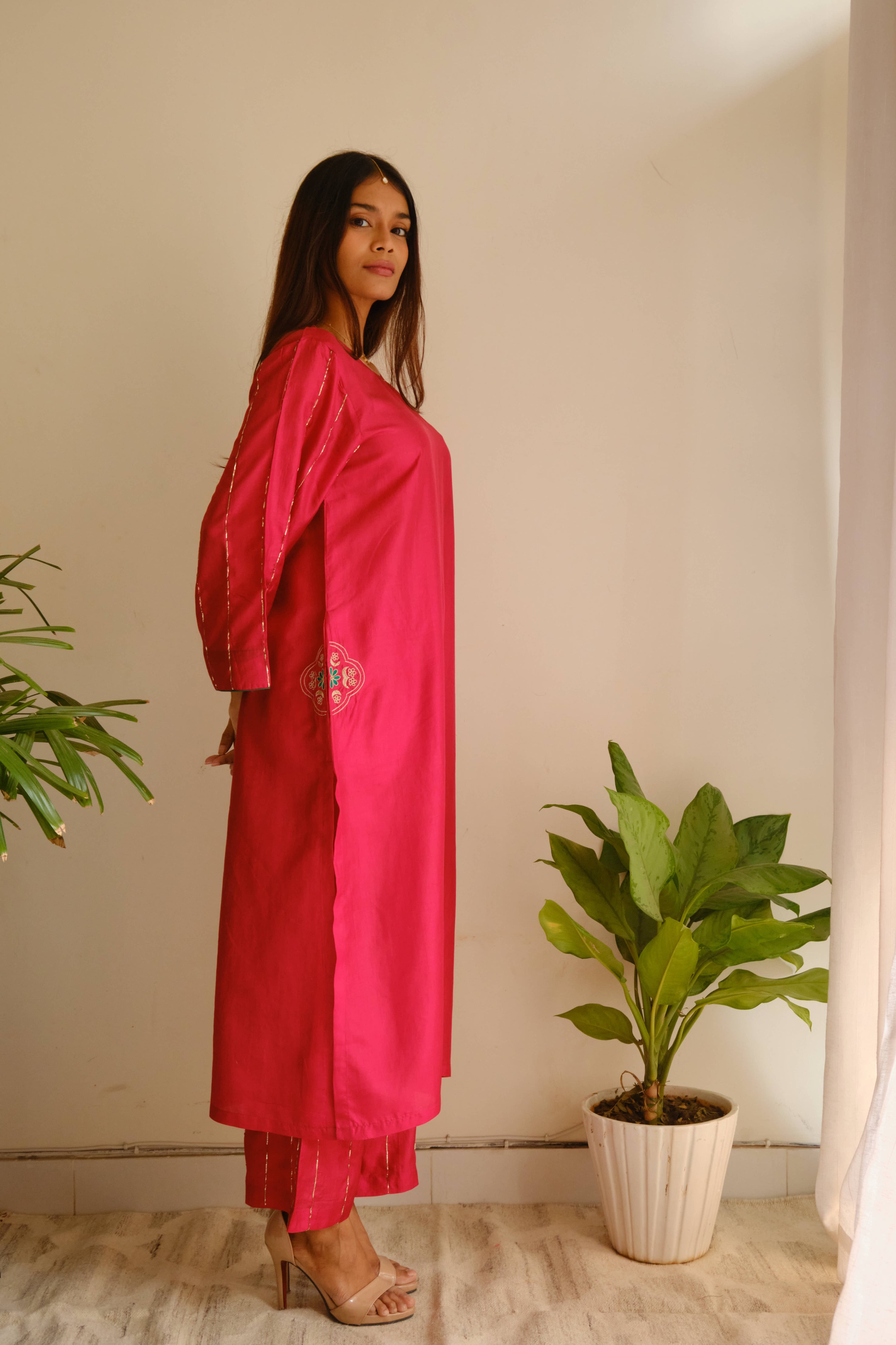 CLARET PINTUCK CO ORD