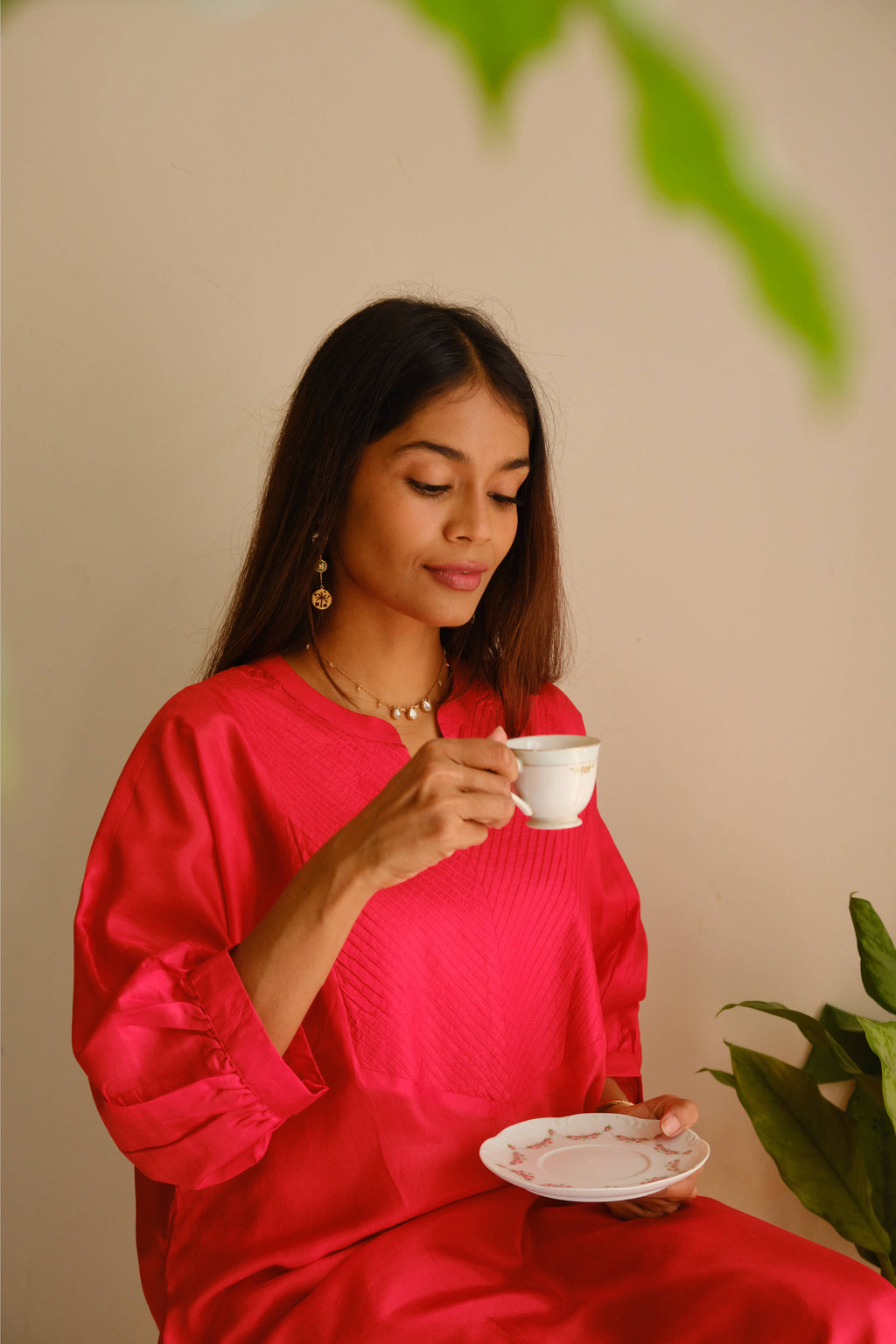 CLARET PINTUCK CO ORD