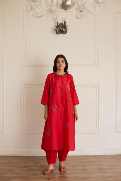 Crimson Silk Co-rd