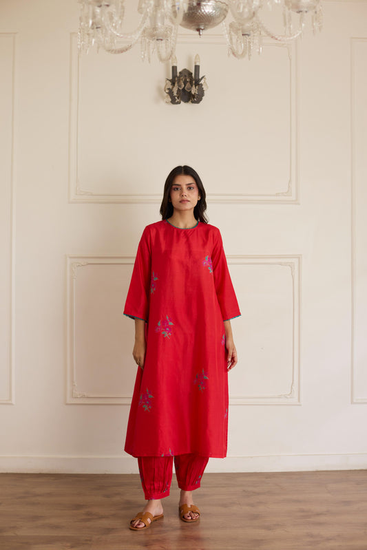Crimson Silk Co-rd