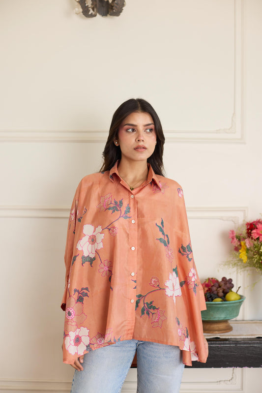 Gia Salmon Shirt