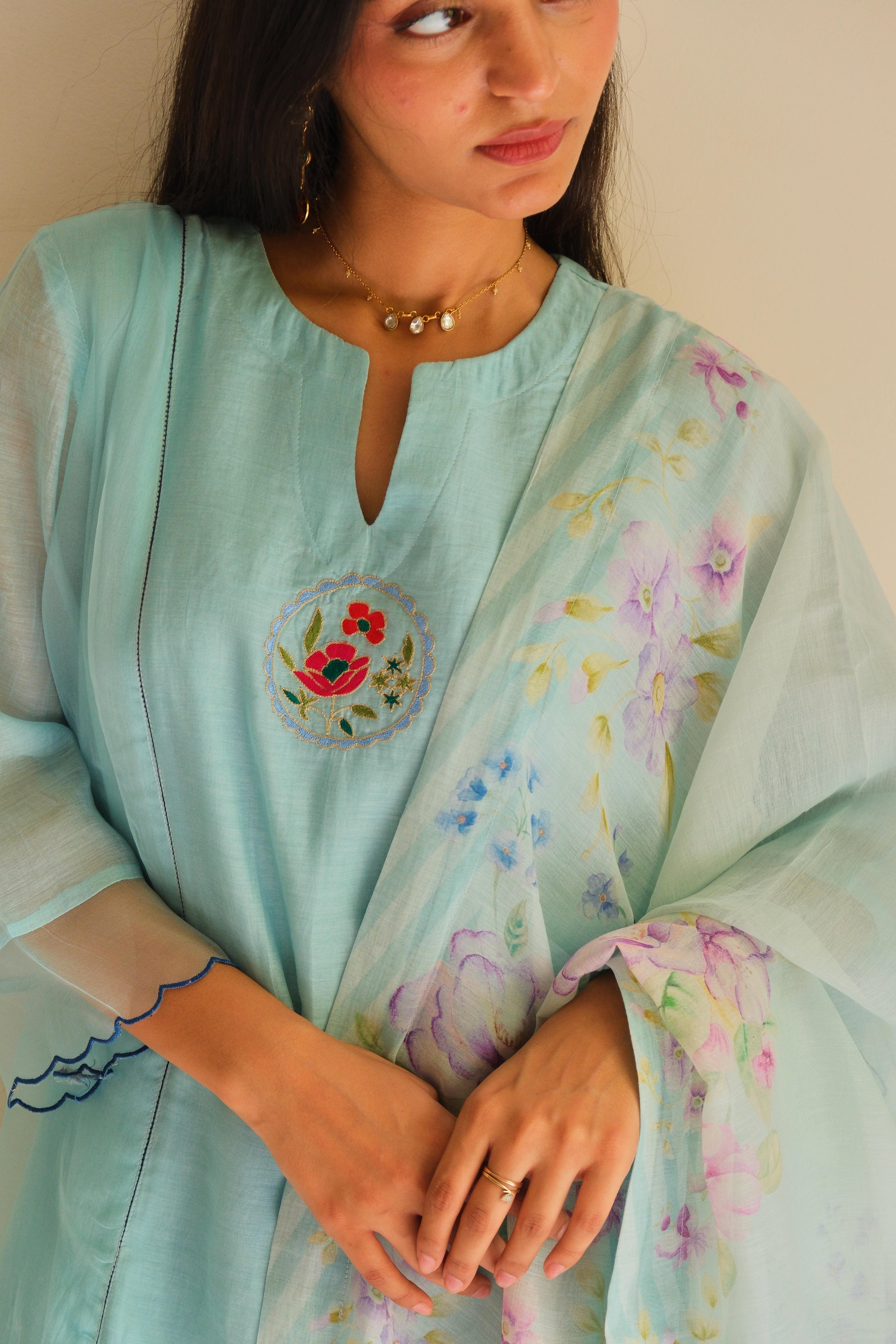 ICE BLUE PETAL SET