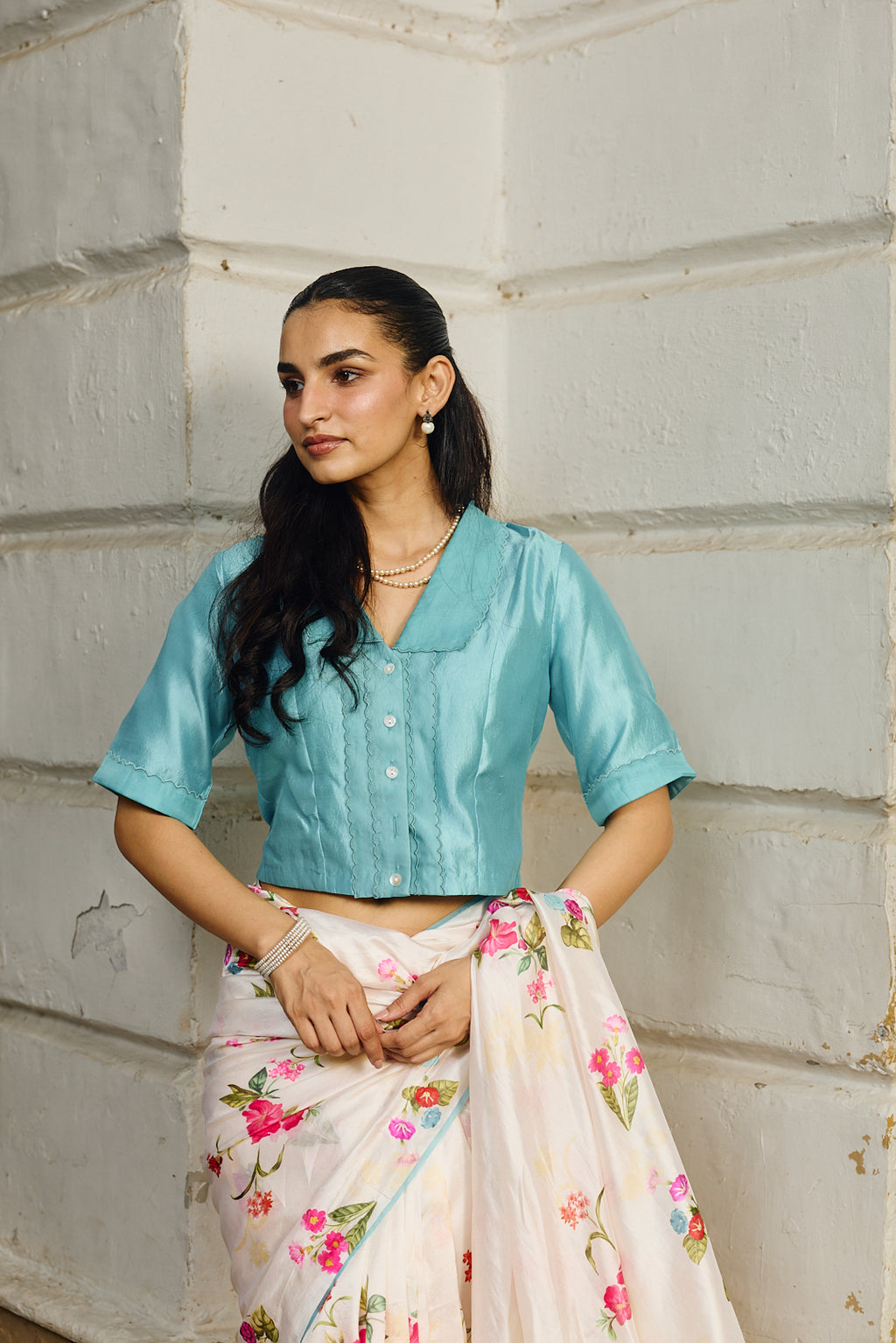 FLORENCE SILK BLOUSE