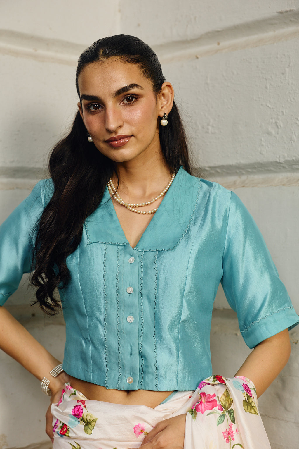 FLORENCE SILK BLOUSE