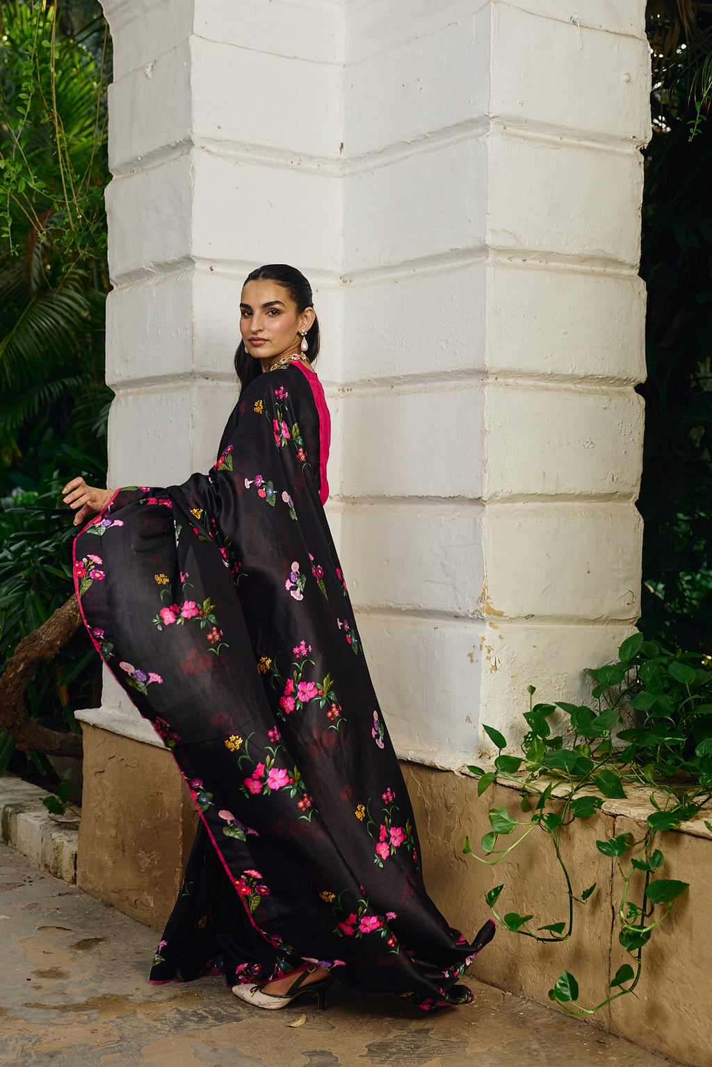 ELLA MIDNIGHT SILK SAREE