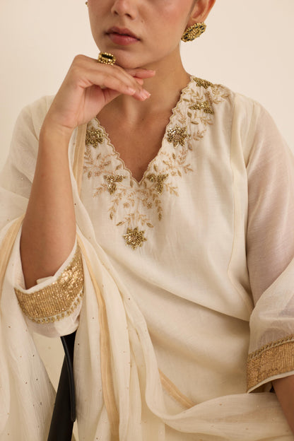 Pearl Mukaish Set