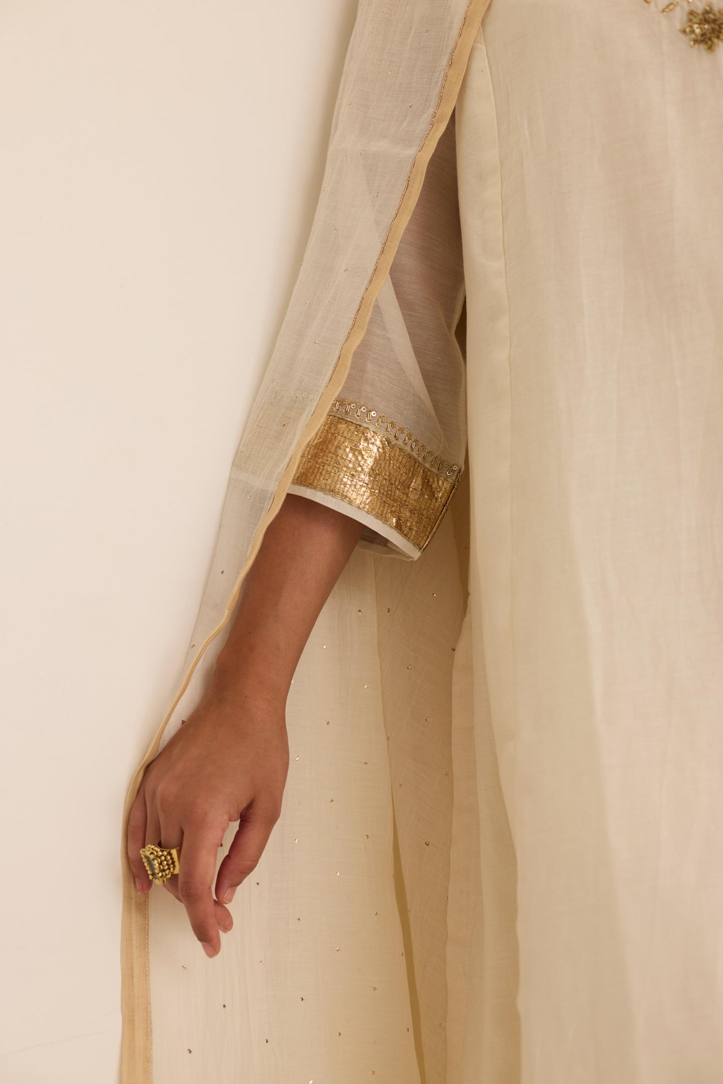 Pearl Mukaish Set