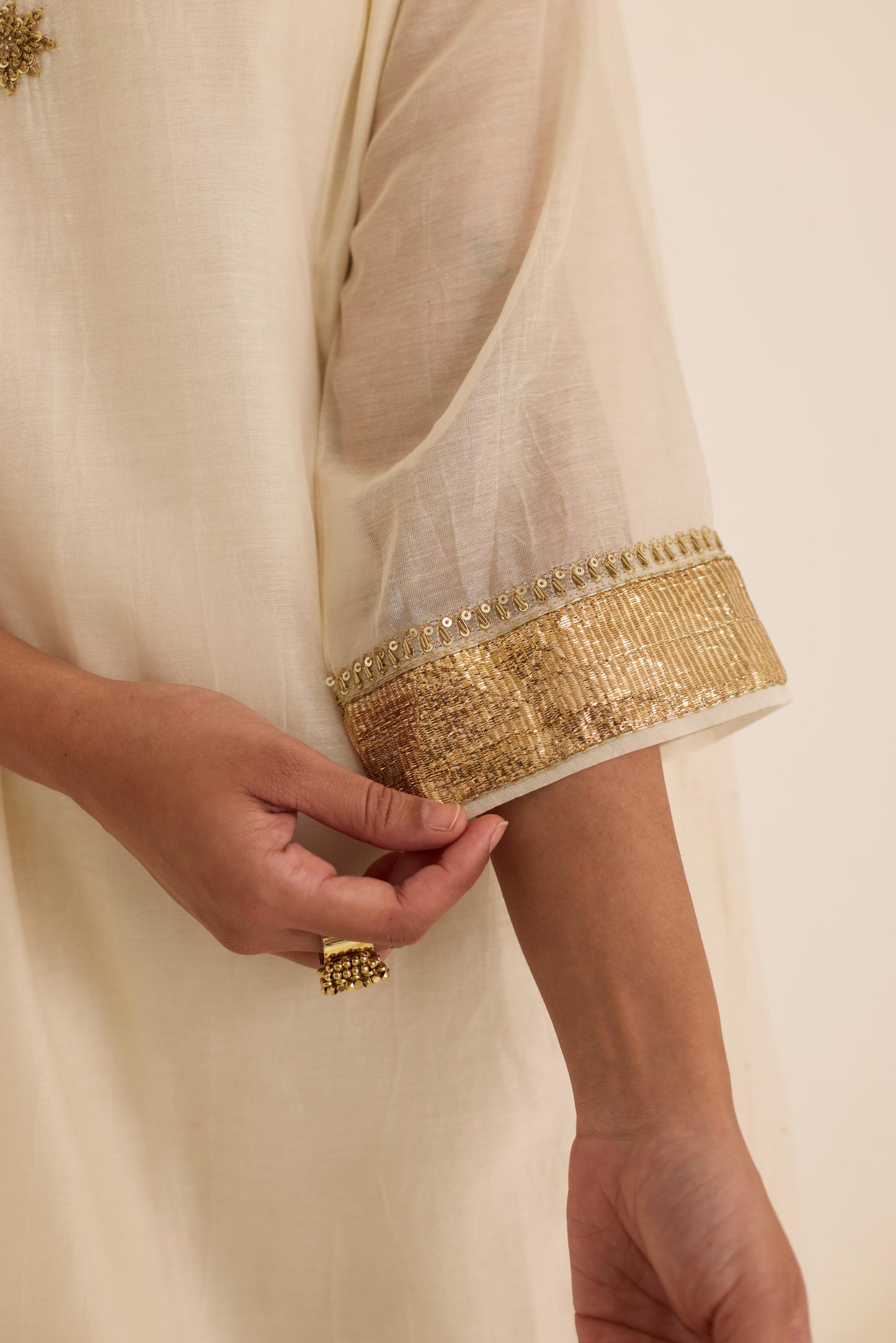 Pearl Mukaish Set