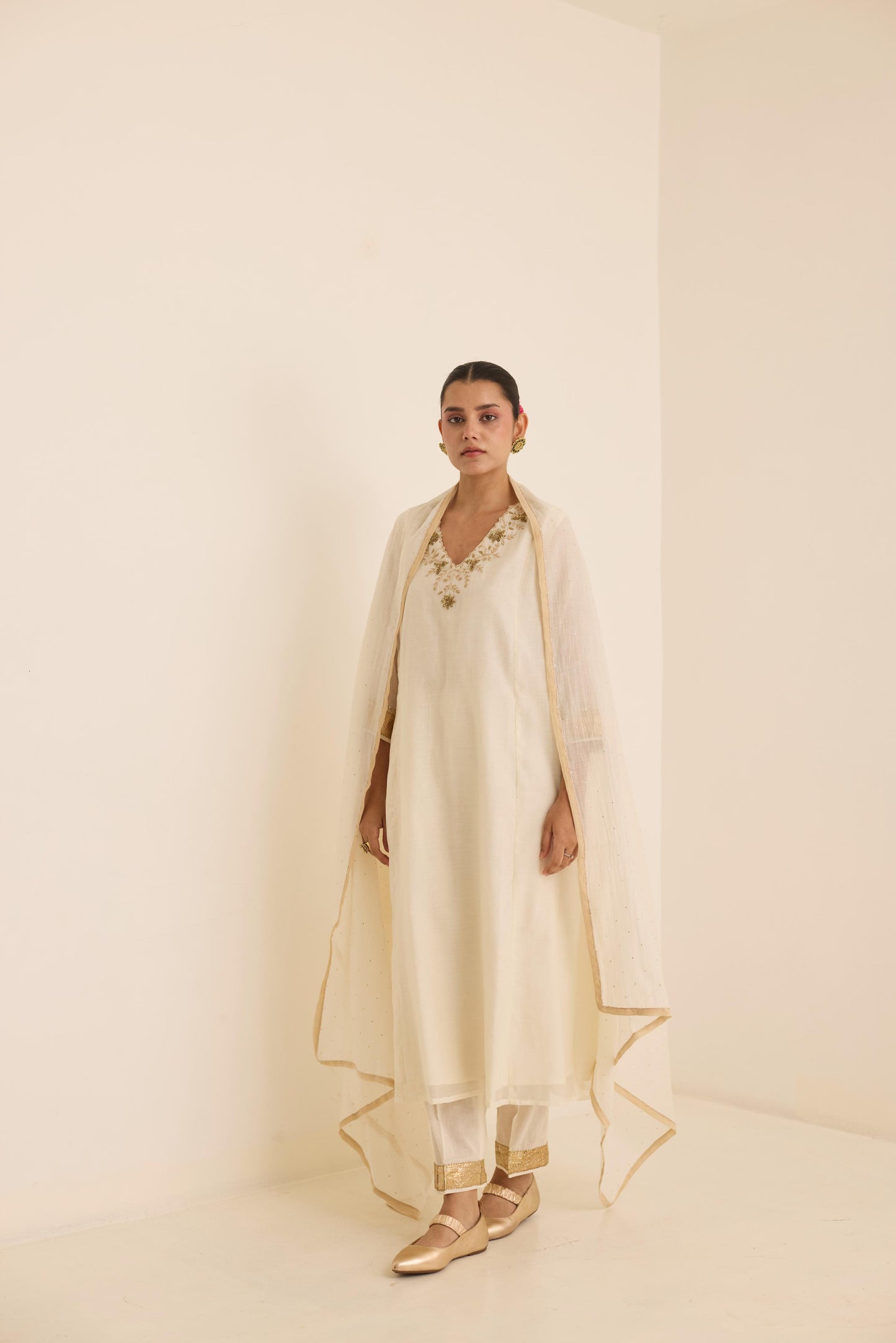 Pearl Mukaish Set