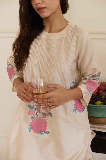 Pearl pintuck Co Ord