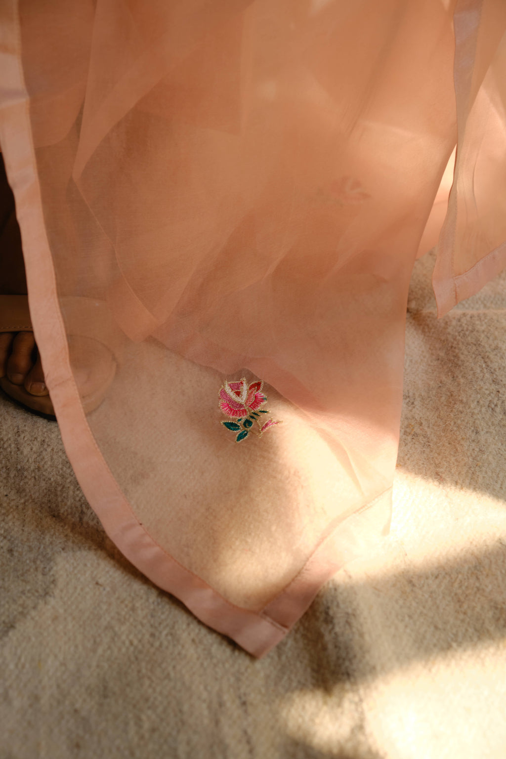 PERSIAN ROSE SILK SET