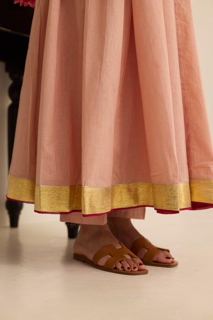 Salmon Anarkali