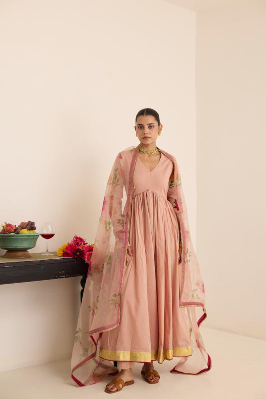 Salmon Anarkali