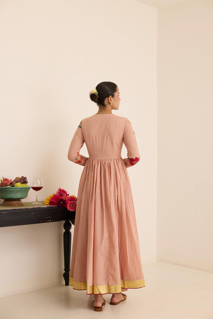 Salmon Anarkali